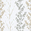 Galerie G56330 Nordic Elements Floral Silver Grey Wallpaper G56330 Silver Grey Wallpaper