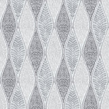 Galerie G56368 Nordic Elements Tree Leaf Silver Grey Wallpaper G56368 Silver Grey Wallpaper