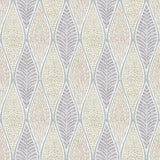 Galerie G56372 Tree Leaf Silver Grey Wallpaper