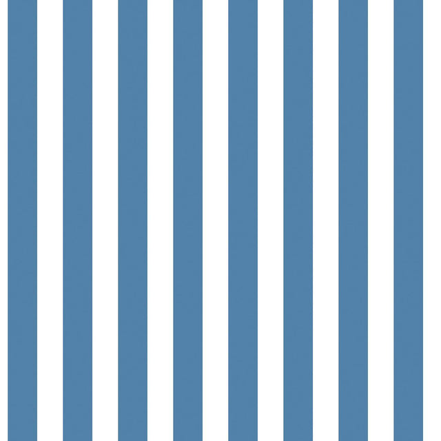 Galerie G56516 Just 4 Kids 2 Regency Stripe Blue Wallpaper G56516 Blue Wallpaper