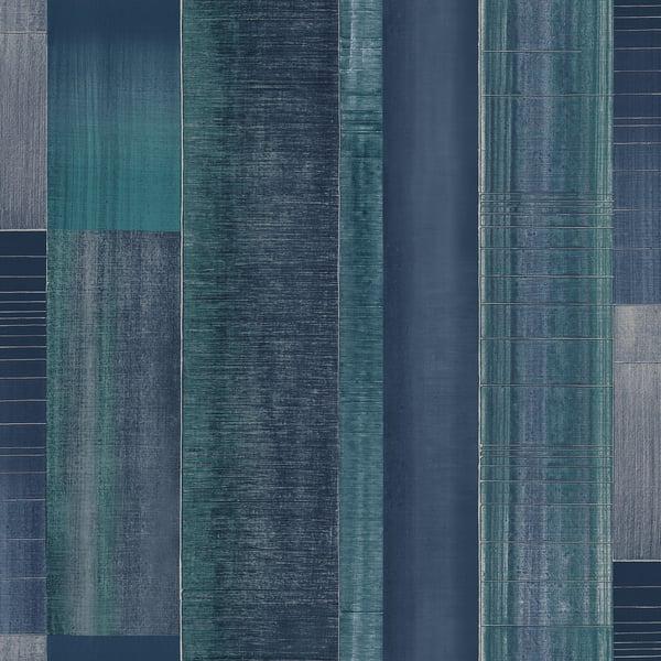Galerie G56575 Agen Stripe Blue Wallpaper