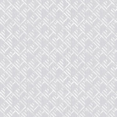 Galerie G56580 Block Flock Silver Grey Wallpaper