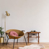 Galerie G56583 Texstyle Block Flock Beige Wallpaper G56583 Beige Wallpaper