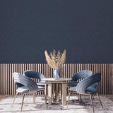 Galerie G56607 Texstyle Hedgehog Blue Wallpaper G56607 Blue Wallpaper