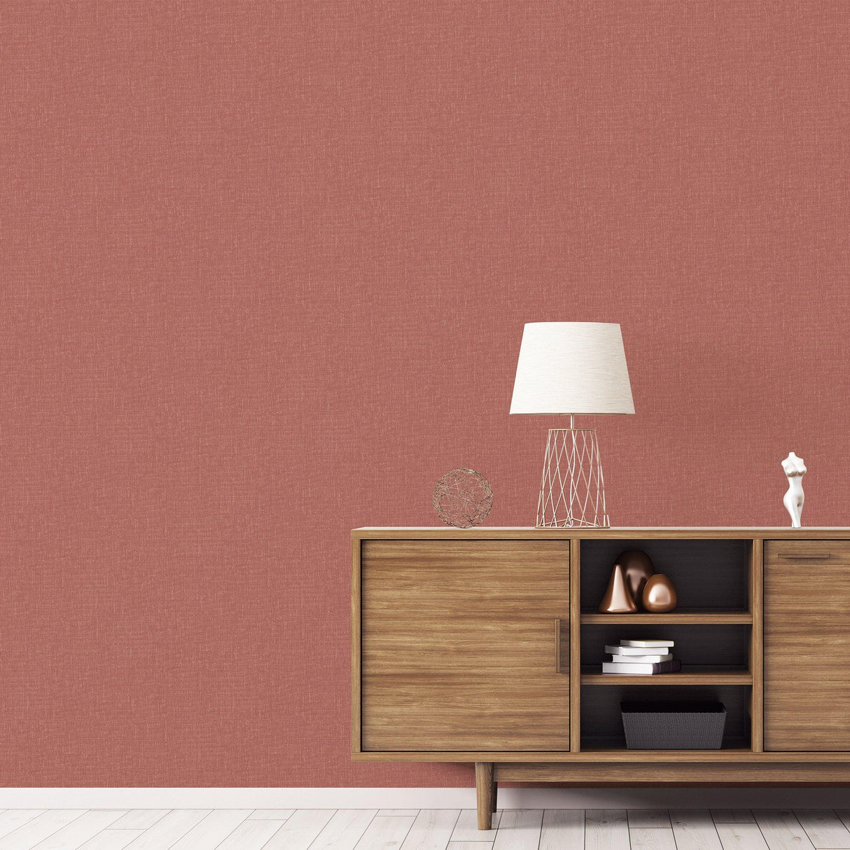 Galerie G56620 Texstyle Hex Texture Red Wallpaper G56620 Red Wallpaper