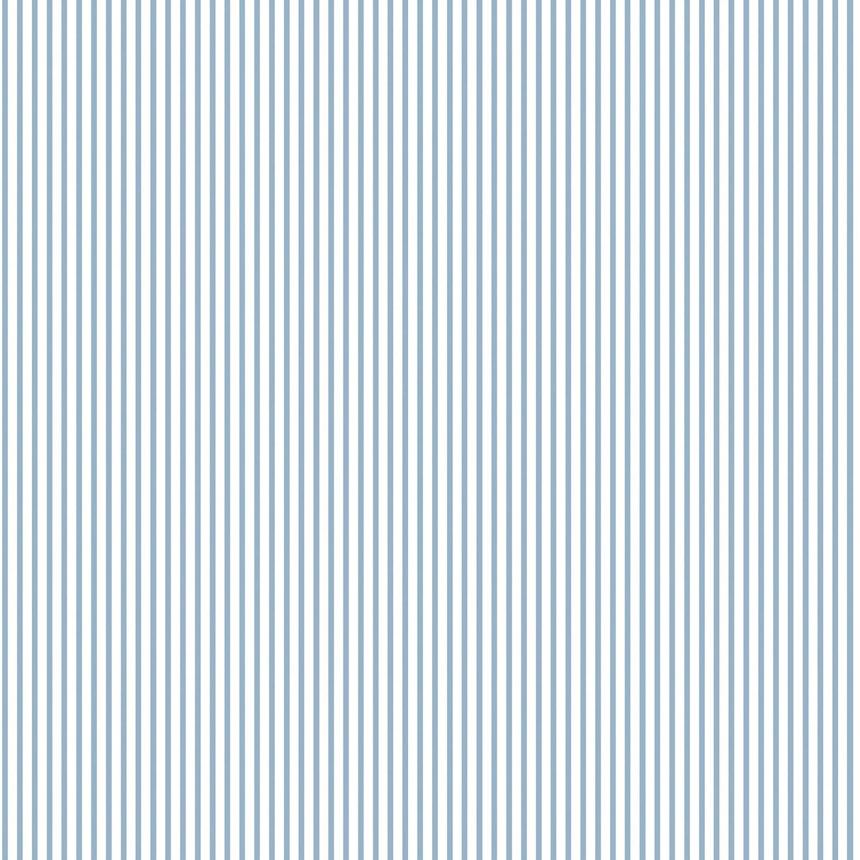 Galerie G56641 Small Prints Candy Stripe Blue Wallpaper G56641 Blue Wallpaper