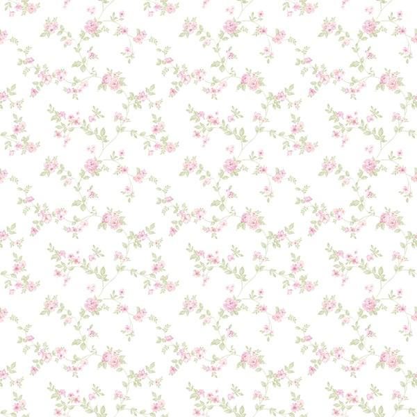 Galerie G56649 Floral Pink Wallpaper