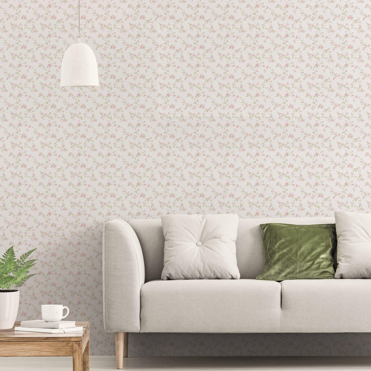 Galerie G56649 Small Prints Floral Pink Wallpaper G56649 Pink Wallpaper