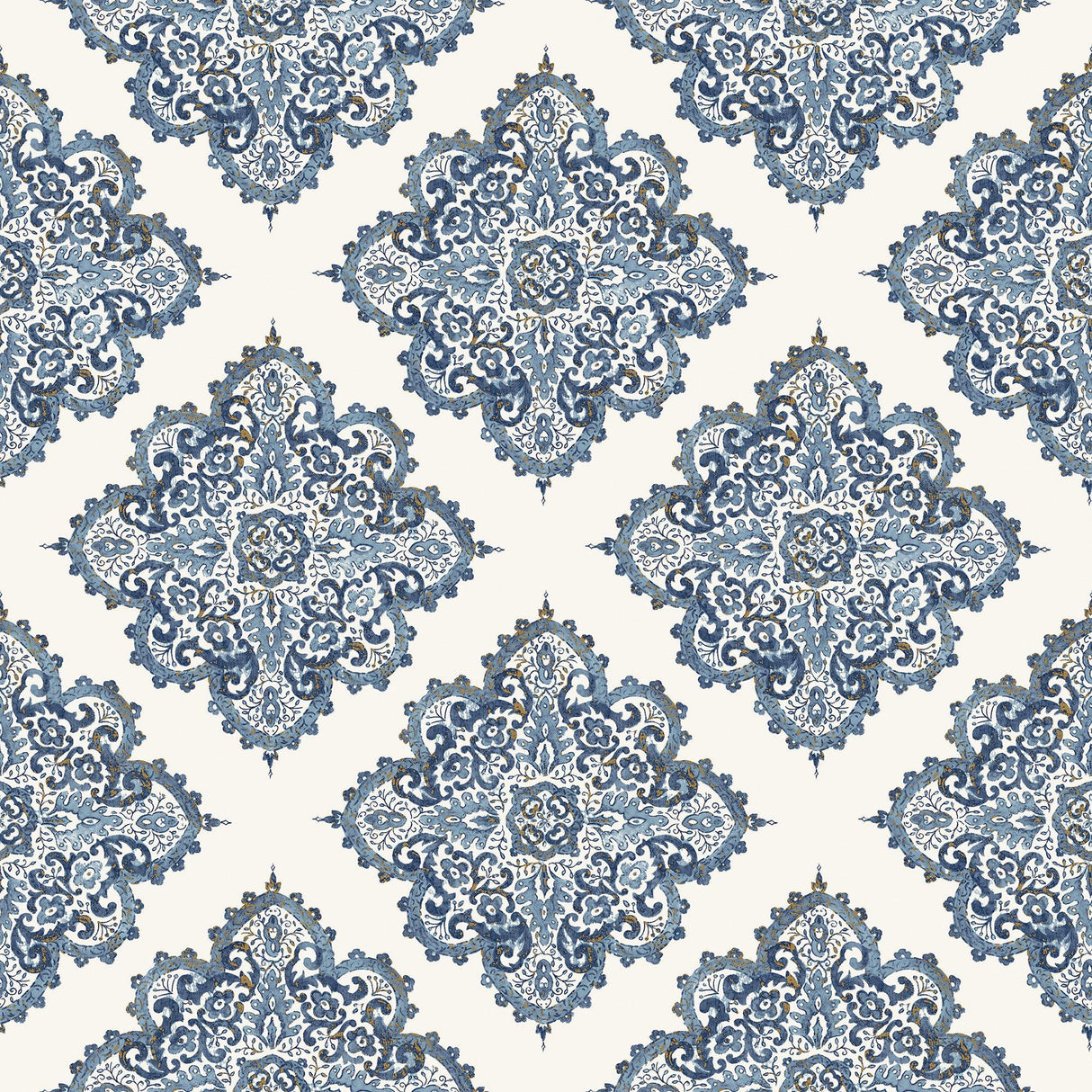 Galerie G67368 Nordic Elements Motif Blue Wallpaper G67368 Blue Wallpaper