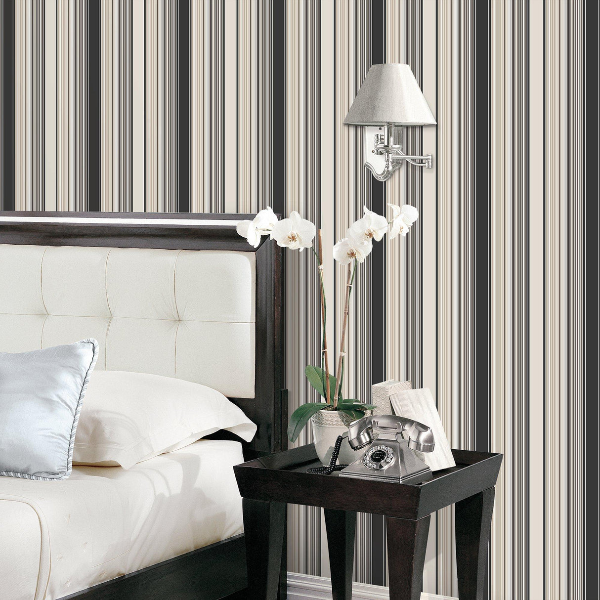 Galerie G67527 Smart Stripes 2 Stripe Beige Wallpaper G67527 Beige Wallpaper