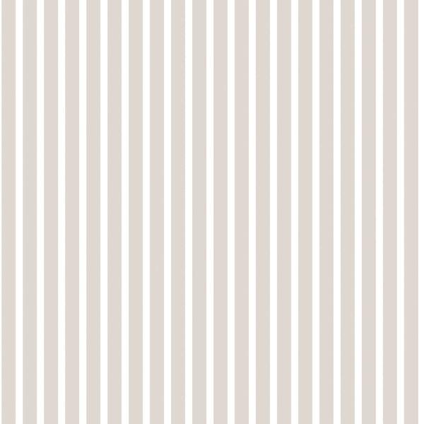 Galerie G67542 BUTCHER STRIPE Silver Grey Wallpaper