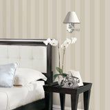 Galerie G67560 Smart Stripes 3 Contrast Emboss Beige Wallpaper G67560 Beige Wallpaper