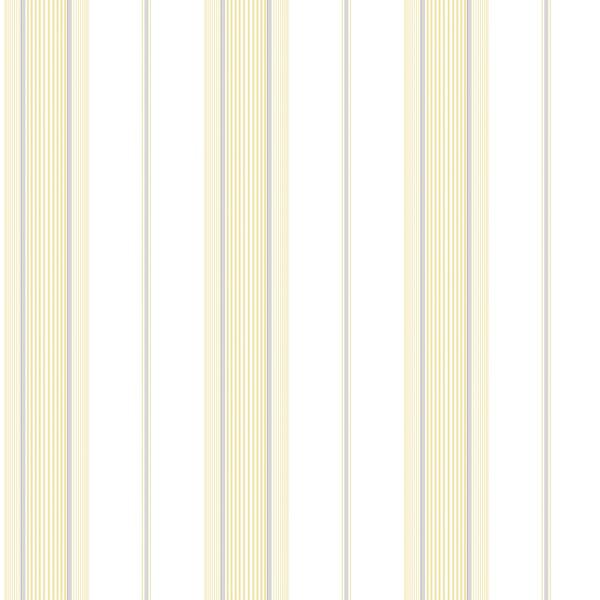 Galerie G67578 SLIM STRIPE Yellow Wallpaper