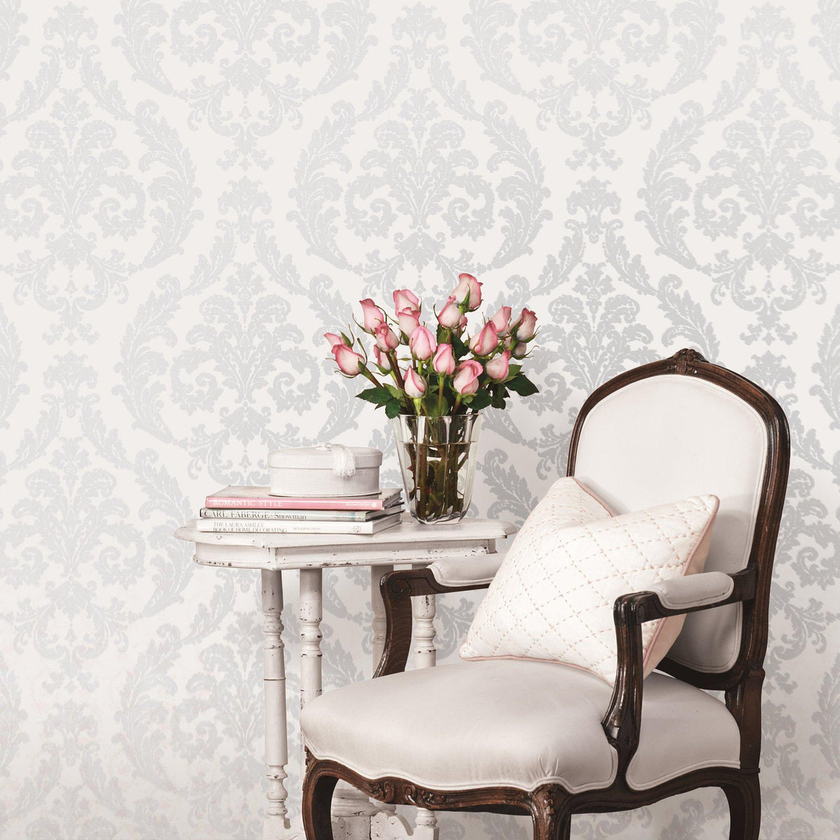 Galerie G67606 Palazzo 2 Damask Cream Wallpaper G67606 Cream Wallpaper