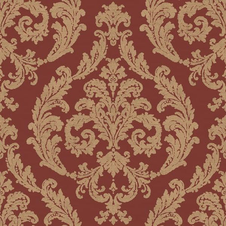Galerie G67612 Damask Red Wallpaper