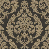 Galerie G67613 Damask Bronze Brown Wallpaper