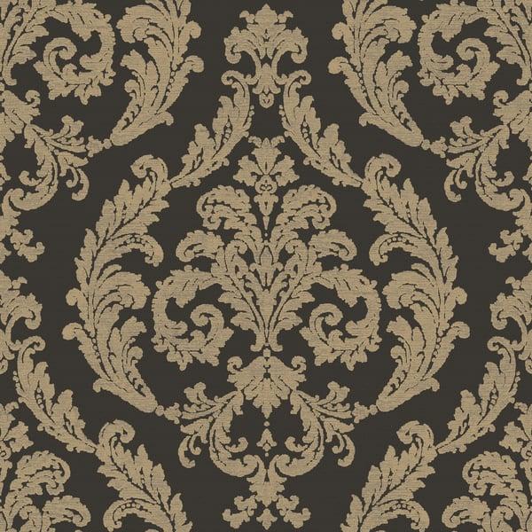 Galerie G67613 Damask Bronze Brown Wallpaper