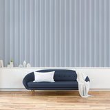 Galerie G67624 Palazzo 2 Silk Stripe Blue Wallpaper G67624 Blue Wallpaper