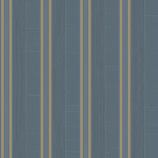 Galerie G67628 Palazzo 2 Silk Stripe Blue Wallpaper G67628 Blue Wallpaper