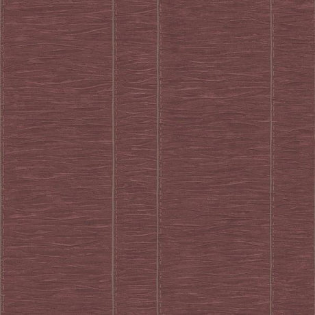 Galerie G67644 Pleated Stripe Red Wallpaper