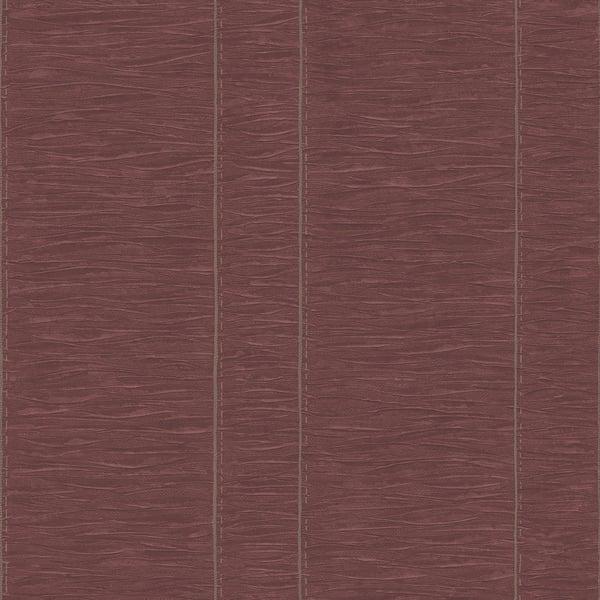 Galerie G67644 Pleated Stripe Red Wallpaper