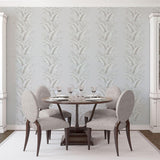 Galerie G67648 Palazzo Fern Silver Grey Wallpaper G67648 Silver Grey Wallpaper