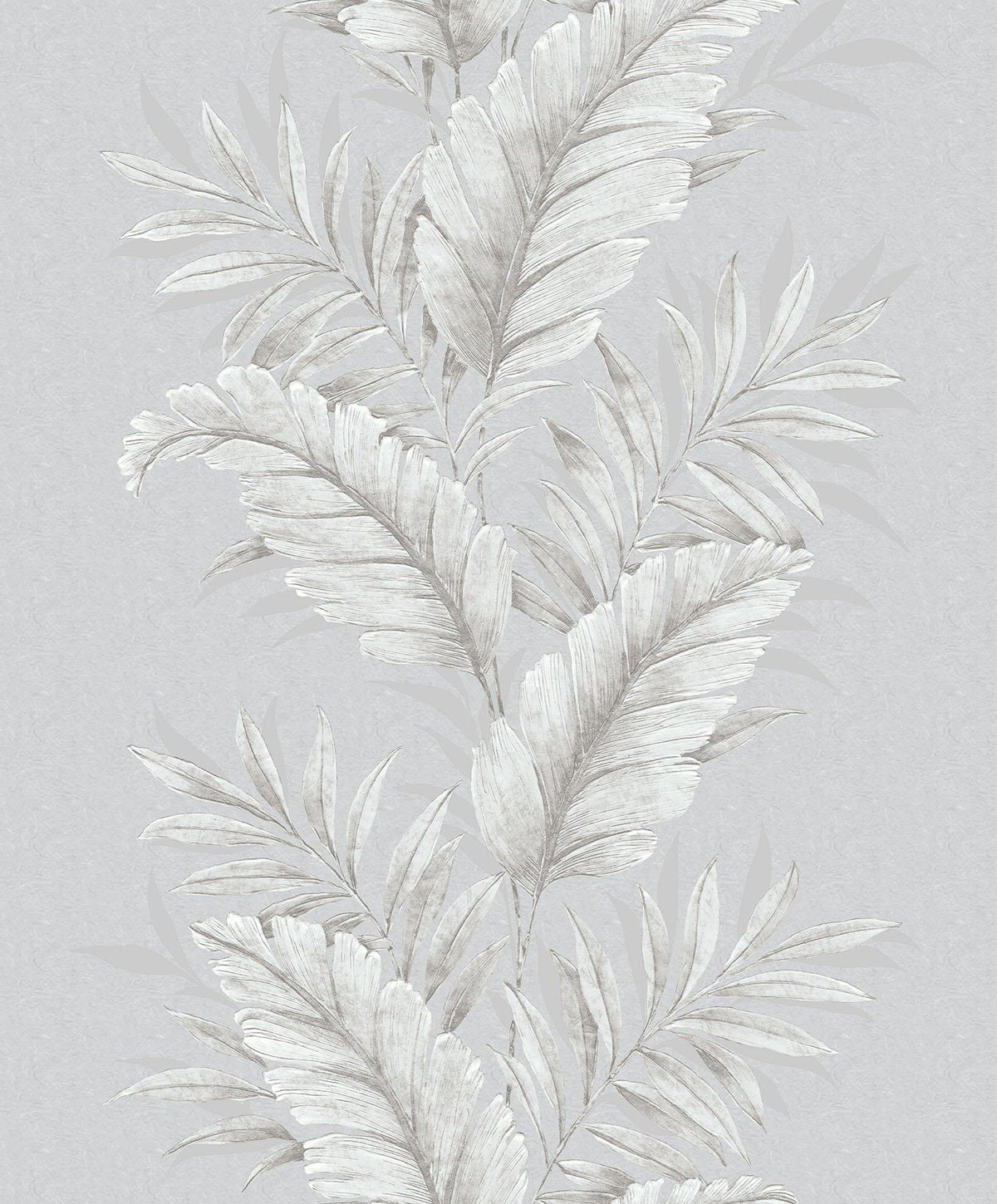 Galerie G67648 Palazzo Fern Silver Grey Wallpaper G67648 Silver Grey Wallpaper