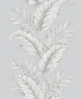 Galerie G67648 Palazzo Fern Silver Grey Wallpaper G67648 Silver Grey Wallpaper