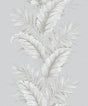 Galerie G67648 Palazzo Fern Silver Grey Wallpaper G67648 Silver Grey Wallpaper