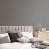 Galerie G67686 Special FX 2 Vertical Textile Silver Grey Wallpaper G67686 Silver Grey Wallpaper