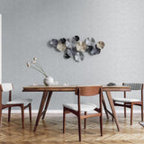 Galerie G67695 Special FX 2 Metallic Crackle Texture Silver Grey Wallpaper G67695 Silver Grey Wallpaper