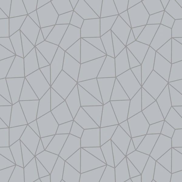 Galerie G67699 Glitter Web Silver Grey Wallpaper
