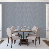 Galerie G67709 Special FX 2 Glitter Stripe Silver Grey Wallpaper G67709 Silver Grey Wallpaper