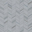 Galerie G67711 Glitter Chevrons Silver Grey Wallpaper