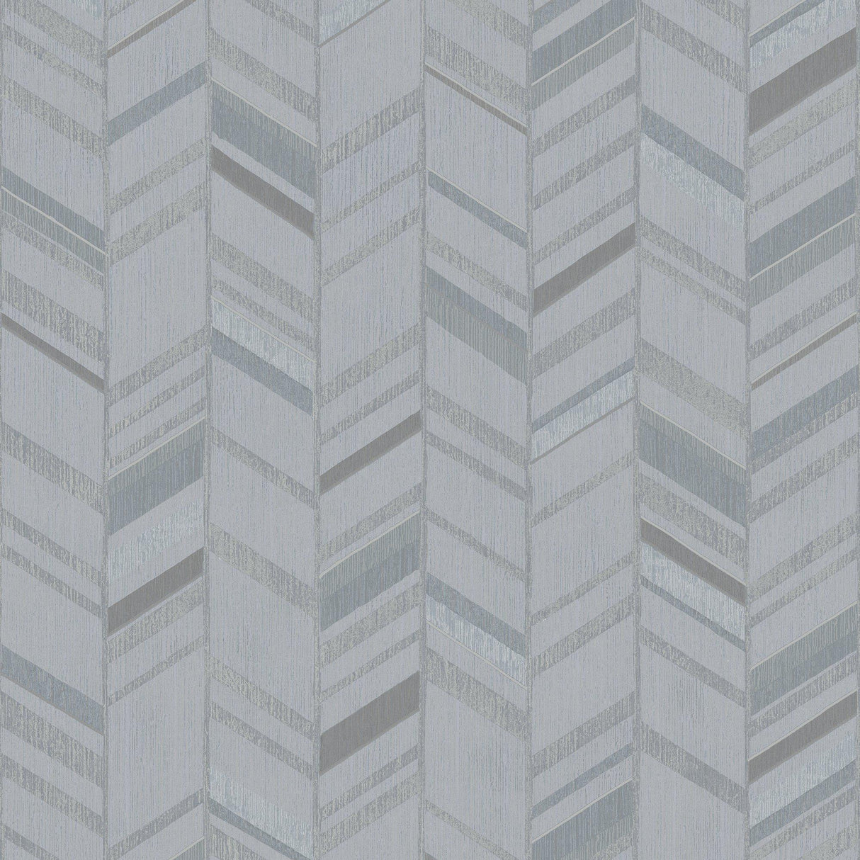Galerie G67711 Special FX 2 Glitter Chevrons Silver Grey Wallpaper G67711 Silver Grey Wallpaper