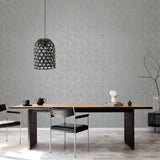Galerie G67722 Special FX 2 Metallic Spiral Silver Grey Wallpaper G67722 Silver Grey Wallpaper