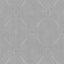 Galerie G67722 Special FX 2 Metallic Spiral Silver Grey Wallpaper G67722 Silver Grey Wallpaper