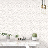 Galerie G67853 Miniatures 2 Small Floral Butterfly Dragonfly White Wallpaper G67853 White Wallpaper