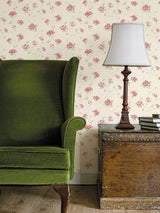 Galerie G67868 Miniatures 2 Hydrangea Trail Cream Wallpaper G67868 Cream Wallpaper