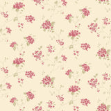 Galerie G67868 Miniatures 2 Hydrangea Trail Cream Wallpaper G67868 Cream Wallpaper