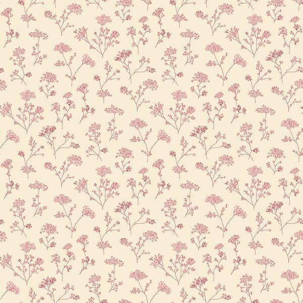 Galerie G67872 Cow Parsley Cream Wallpaper