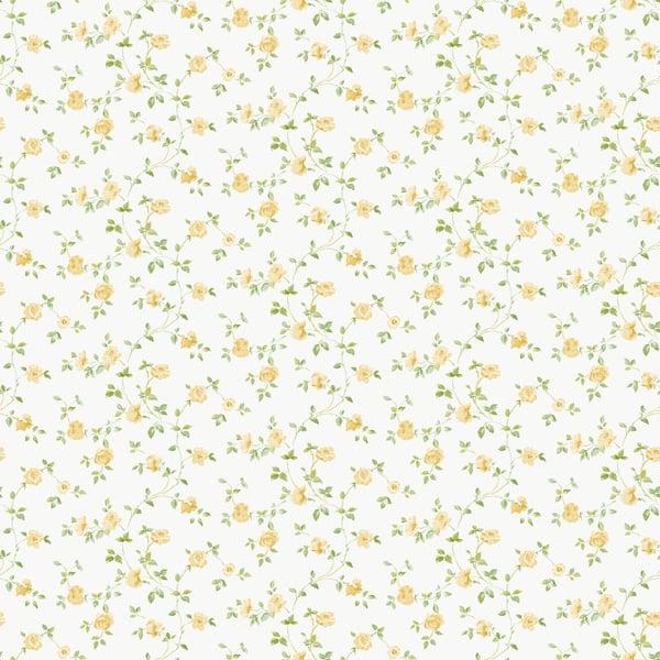 Galerie G67891 Small Rose Trail Cream Wallpaper