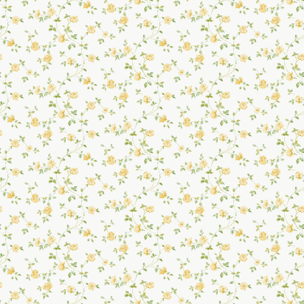 Galerie G67891 Miniatures 2 Small Rose Trail Cream Wallpaper G67891 Cream Wallpaper