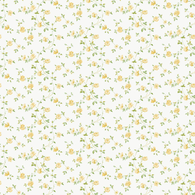 Galerie G67891 Miniatures 2 Small Rose Trail Cream Wallpaper G67891 Cream Wallpaper