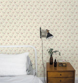 Galerie G67895 Miniatures 2 Medium Rose Trail Cream Wallpaper G67895 Cream Wallpaper