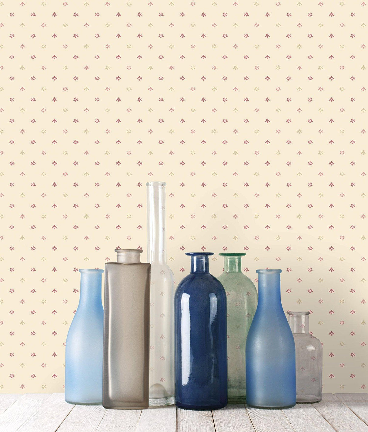 Galerie G67902 Miniatures 2 Mini Fan Motif Cream Wallpaper G67902 Cream Wallpaper
