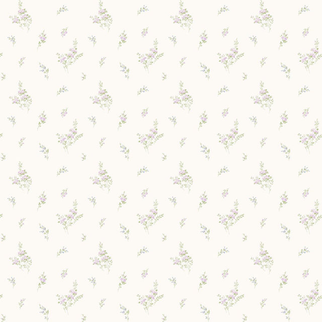 Galerie G67919 Miniatures 2 Small Floral Sprig Cream Wallpaper G67919 Cream Wallpaper
