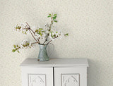 Galerie G67922 Miniatures 2 Small Floral Trail Cream Wallpaper G67922 Cream Wallpaper