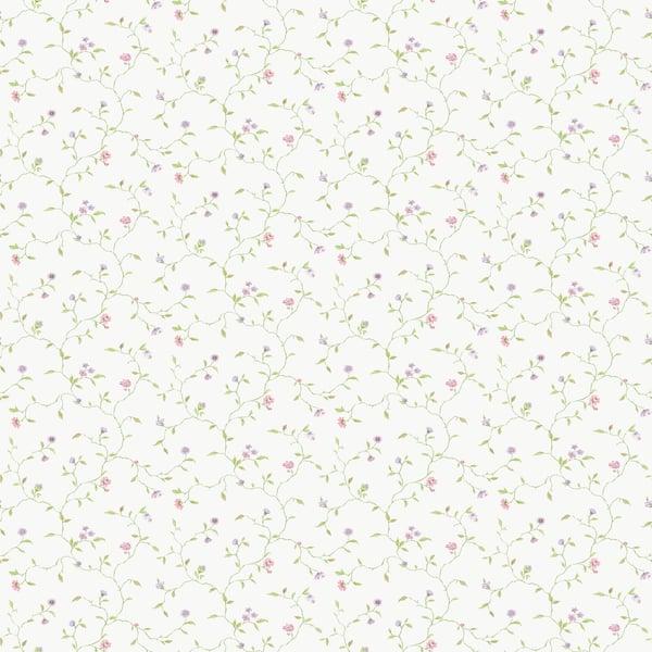 Galerie G67923 Small Floral Trail Cream Wallpaper