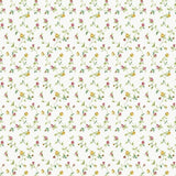 Galerie G67936 Small Rose Trail White Wallpaper